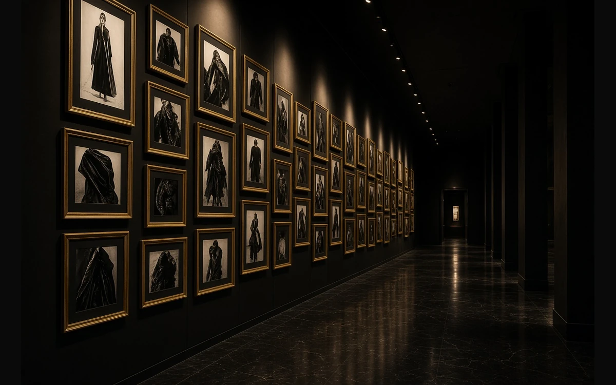 作品展示示意
